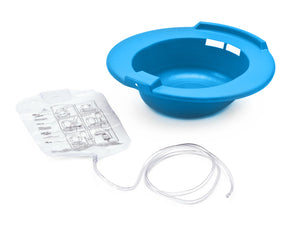 Plastic Sitz Bath w/ 2000ml Graduated Bag & Tubing, Blue, 10each/case, 994190