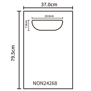 Adult Care Apron, Tissue/Poly, 37x79cm, 300 each/case, 990369