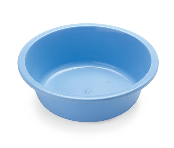 Plastic Wash Basin 6.3 Quart Round Auto-Clavable, Blue, 50each/case, 994181